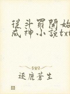 从斗罗开始逆天成神小说txt