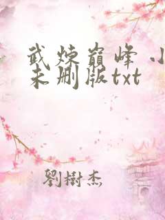 武炼巅峰 小说未删版txt