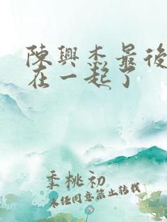 陈兴杰最后跟谁在一起了