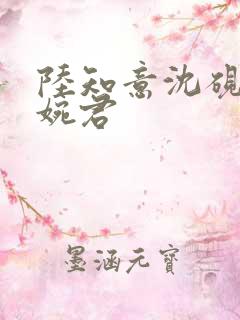 陆知意沈砚辞罗婉君