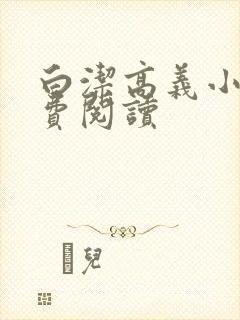 白洁高义小说免费阅读
