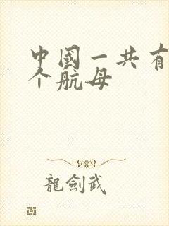 中国一共有多少个航母
