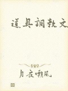 道具调教文重口
