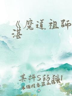 《魔道祖师》蓝湛