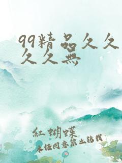 99精品久久久久久无