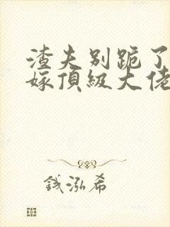 渣夫别跪了夫人嫁顶级大佬显怀啦正版