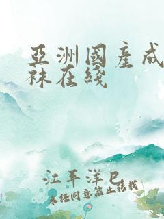 亚洲国产成人丝袜在线