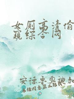 女厕高清偷拍偷窥综合网