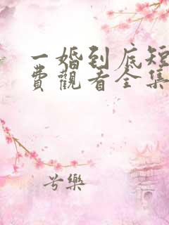 一婚到底短剧免费观看全集高清