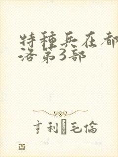 特种兵在都市杨洛第3部
