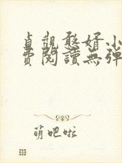 贞观憨婿小说免费阅读无弹窗