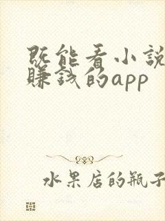既能看小说又能赚钱的app