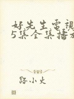 好先生电视剧45集全集播放免费观看 好先生电视剧45集全集播放免费观看