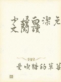 少妇白洁免费全文阅读