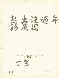 熊出没过年下架的原因