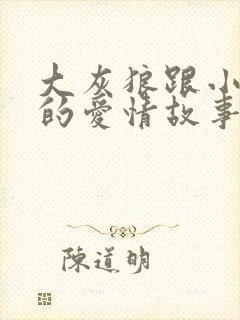 大灰狼跟小白兔的爱情故事