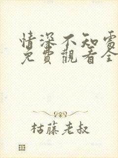 情深不知处短剧免费观看全集高清