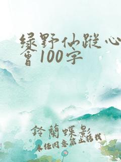 绿野仙踪心得体会100字