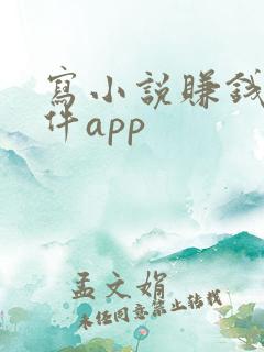 写小说赚钱的软件app