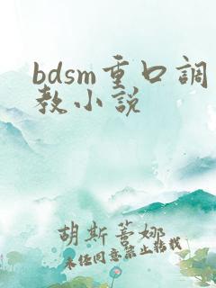bdsm重口调教小说