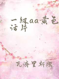 一级aa黄色生活片