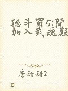听斗罗5:开局加入武魂殿小说