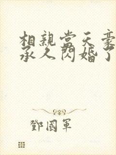 相亲当天豪门继承人闪婚了