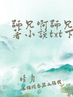 师兄啊师兄的原著小说txt下载
