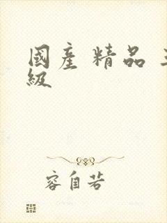 国产 精品 三级