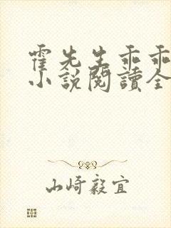 霍先生乖乖宠我小说阅读全文