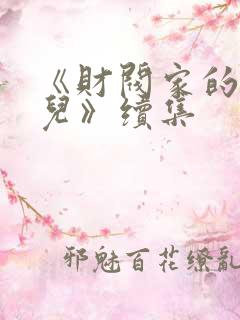 《财阀家的小女儿》续集