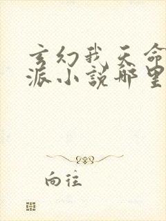 玄幻我天命大反派小说哪里可以免费阅读