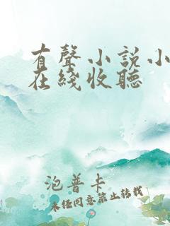 有声小说小苮儿在线收听