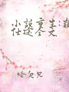 小说重生:巅峰仕途全文