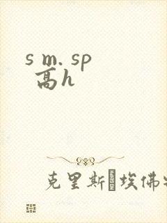 s m. sp 高h