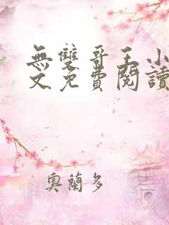 无双哥王小说全文免费阅读