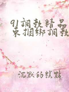 91调教精品拘束捆绑调教