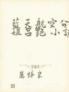蓝天航空公司空姐吕艳 小说