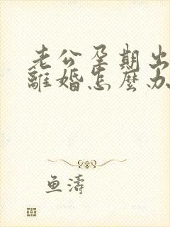老公孕期出轨要离婚怎么办我不想离