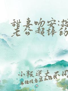 甜妻吻安:总裁老公超棒的全文免费