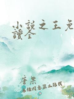 小说之王免费阅读全