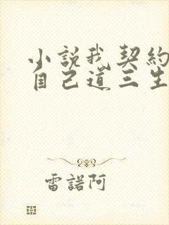 小说我契约了我自己道三生最新