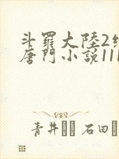 斗罗大陆2绝世唐门小说111章