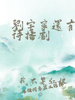 刘宇宁还有几个待播剧