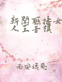 新闻联播女主持人王音棋