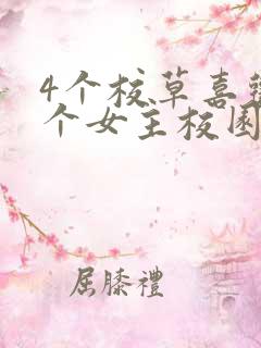 4个校草喜欢一个女主校园小说
