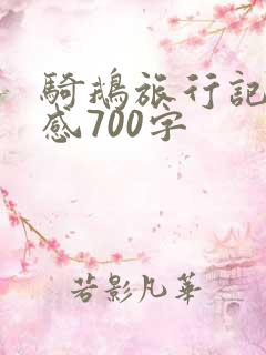 骑鹅旅行记读后感700字