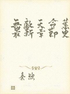 无敌天命叶天命最新章节更新