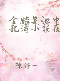 金麟是池中物侯龙涛小说在线