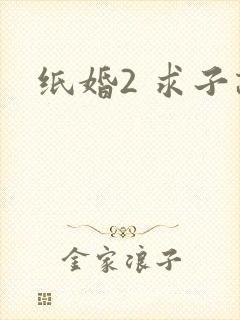 纸婚2 求子记